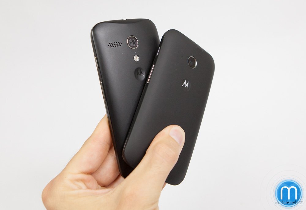 Motorola Moto G a Moto E