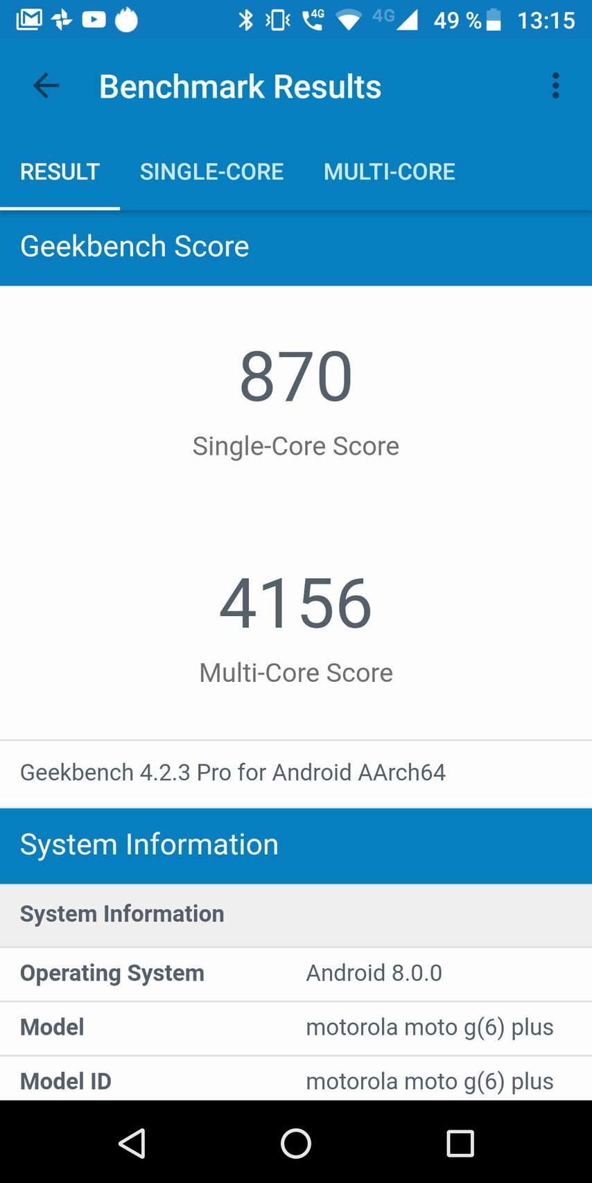 Motorola Moto G6 Plus