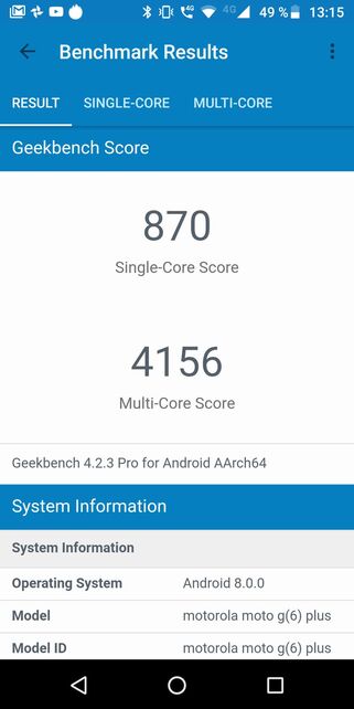 Motorola Moto G6 Plus