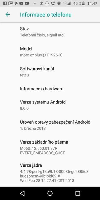 Motorola Moto G6 Plus