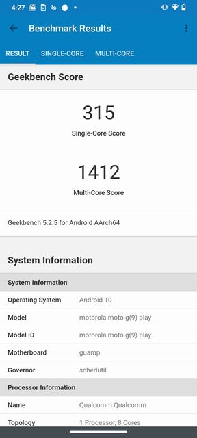 Motorola Moto G9 Play