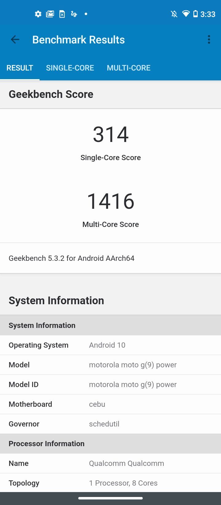 Motorola Moto G9 Power