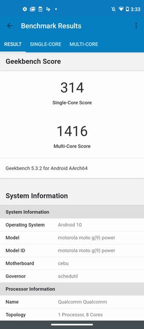 Motorola Moto G9 Power