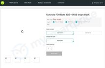 Motorola Moto P30 Note