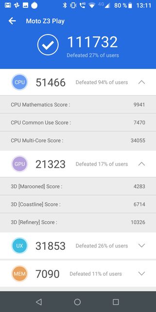 Motorola Moto Z3 Play