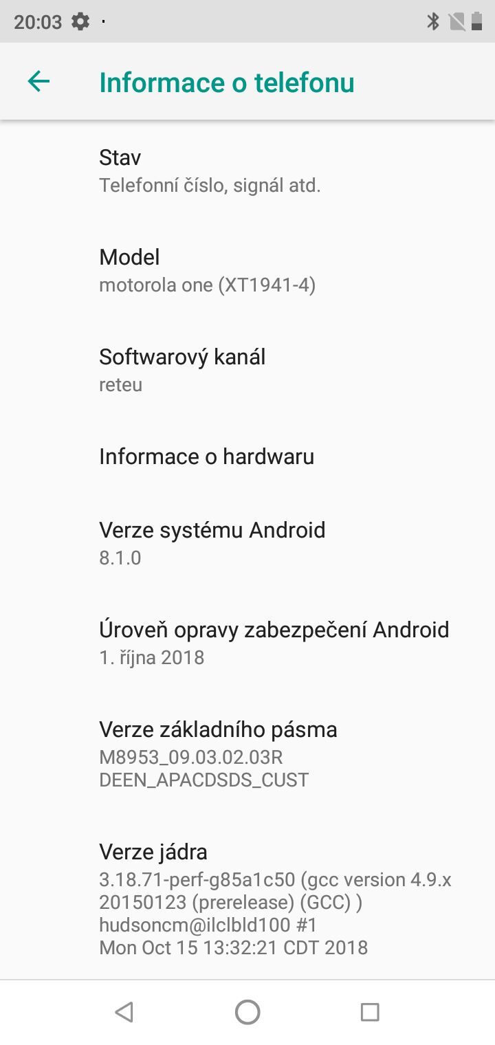 Motorola One