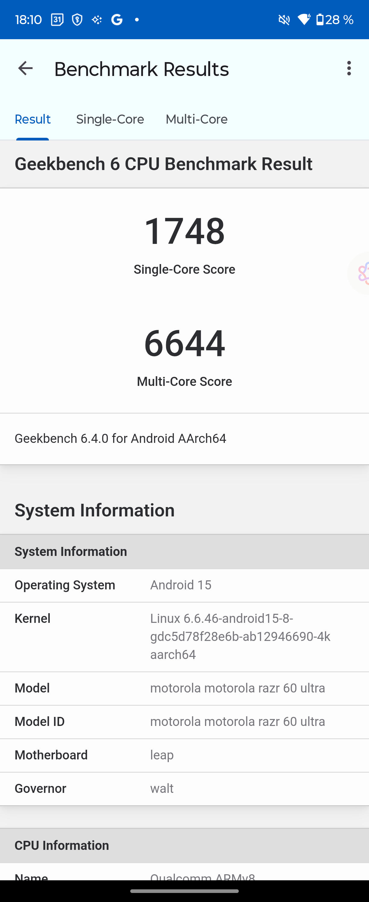 Motorola Razr 60 Ultra