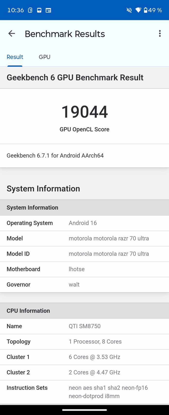 Motorola Razr 70 Ultra