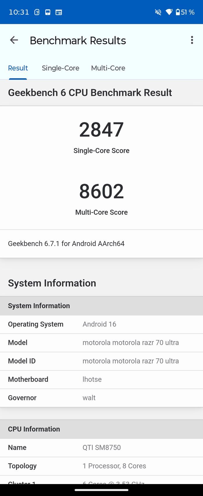 Motorola Razr 70 Ultra