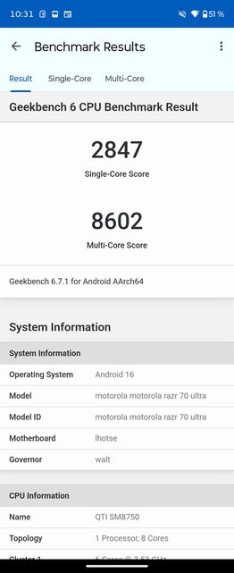 Motorola Razr 70 Ultra