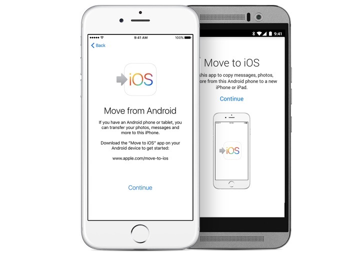 Move from Android to iOS