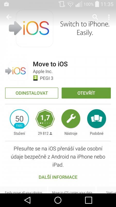 Move to iOS