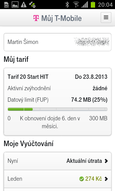 Můj T-Mobile (Android)