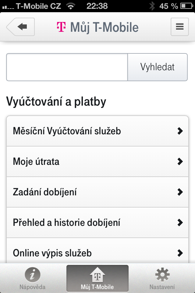 Můj T-Mobile (iOS)