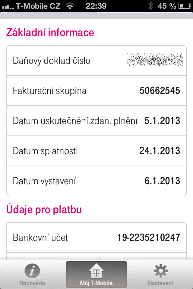 Můj T-Mobile (iOS)