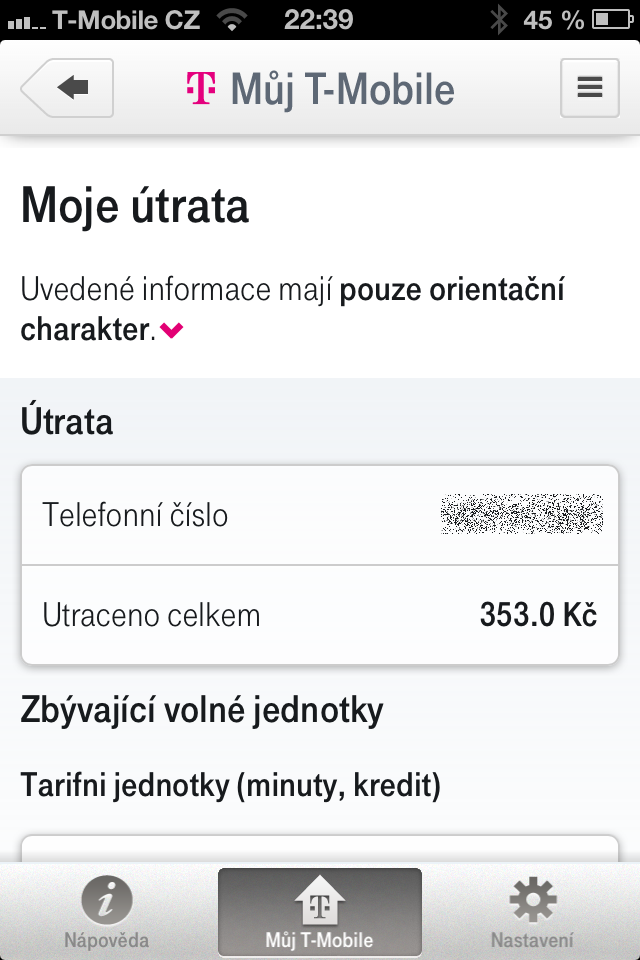 Můj T-Mobile (iOS)