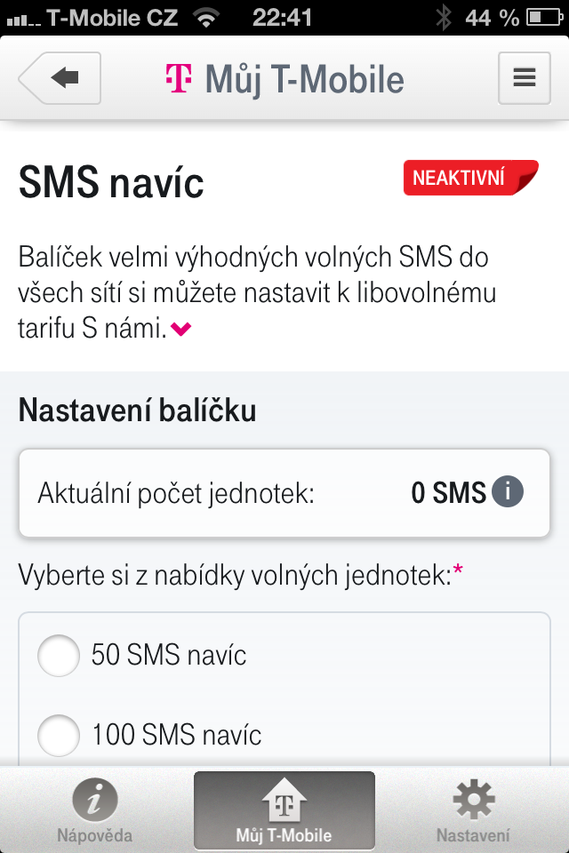 Můj T-Mobile (iOS)