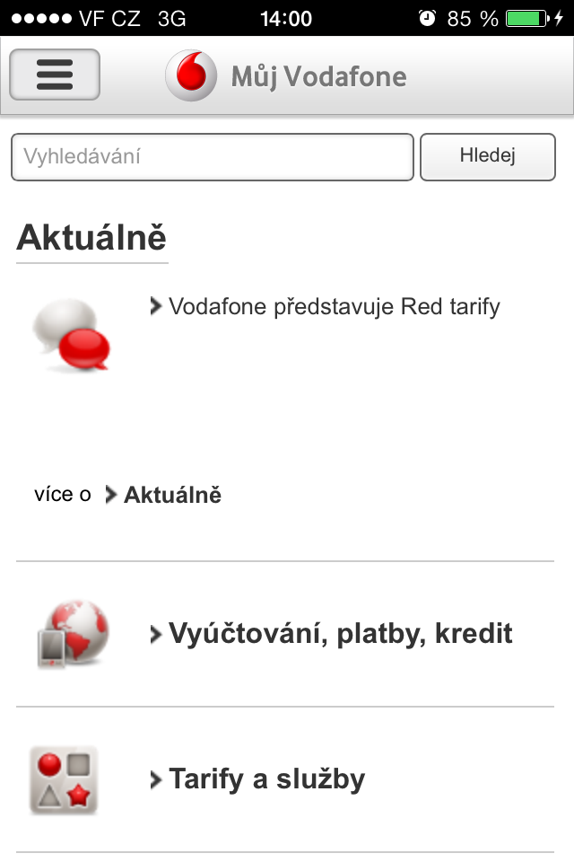 Můj Vodafone