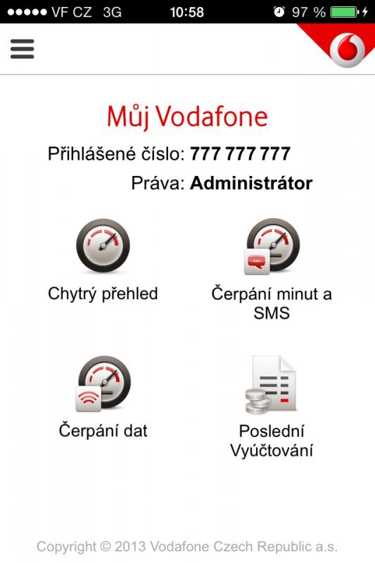 Můj Vodafone