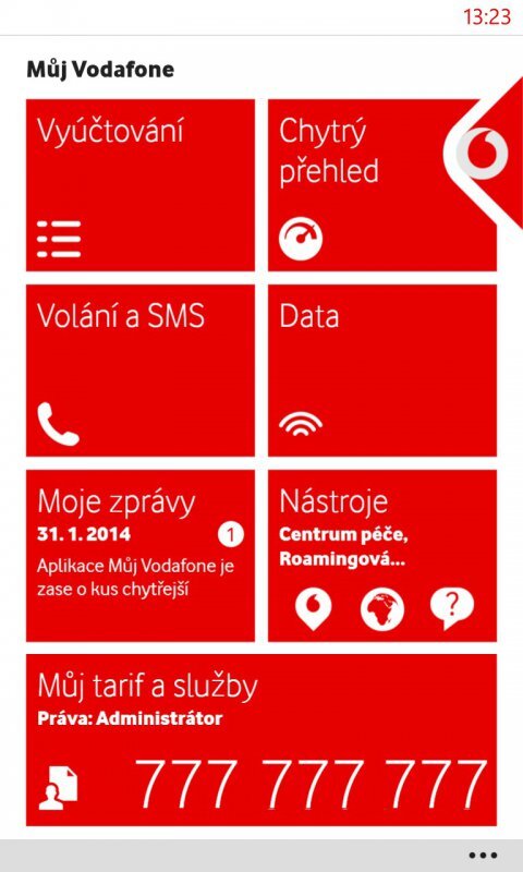 Můj Vodafone