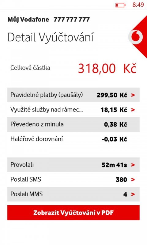 Můj Vodafone