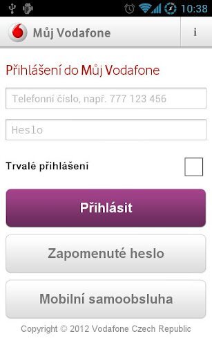Můj Vodafone