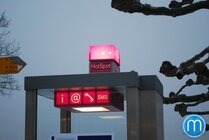 Multimediální telefonní budka