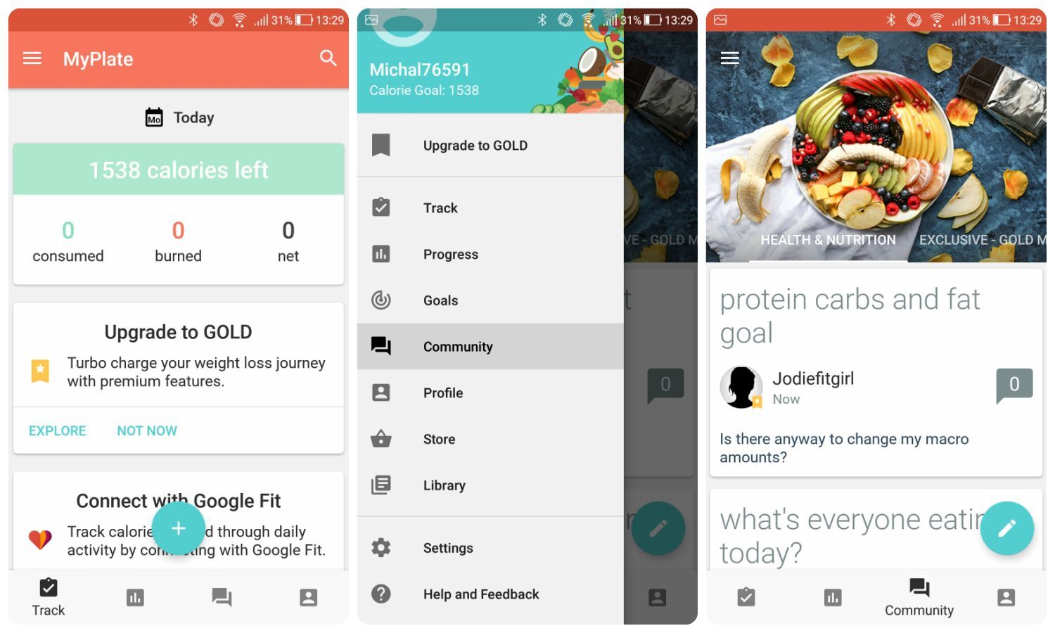 MyPlate Calorie Tracker