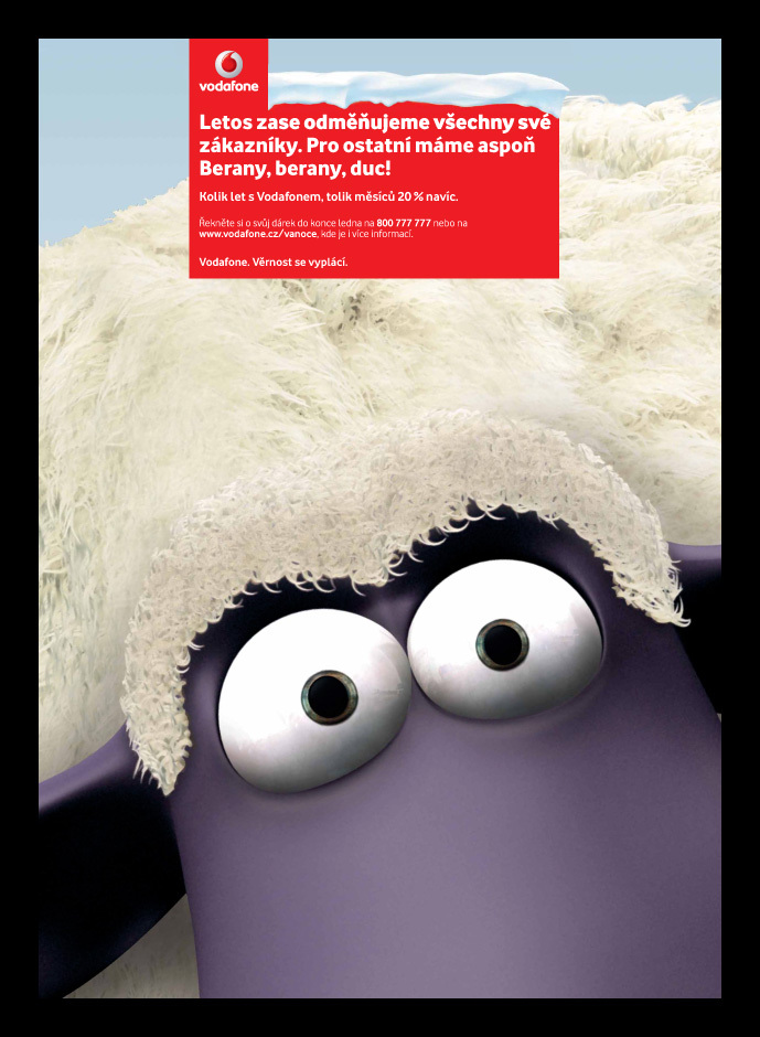 Nápor oveček od Vodafonu sílí: kde všude nás zastihnou?