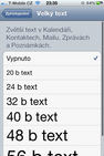 Nastavení - Apple iPhone 4