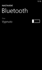 nastavení Bluetooth