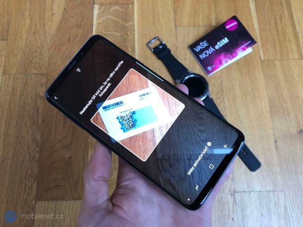 Nastavení eSIM na Galaxy Watch LTE