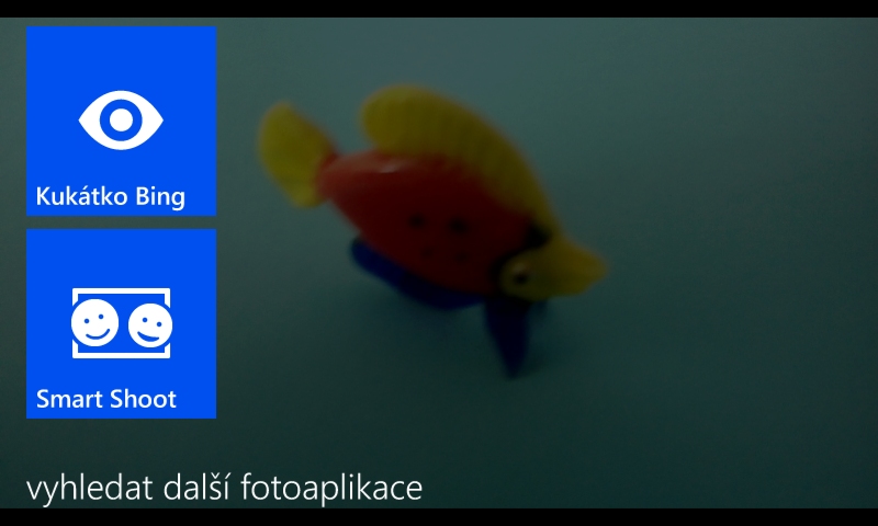 Nastavení fotoaparátu