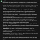 Netradiční místa v ČR podle ChatGPT