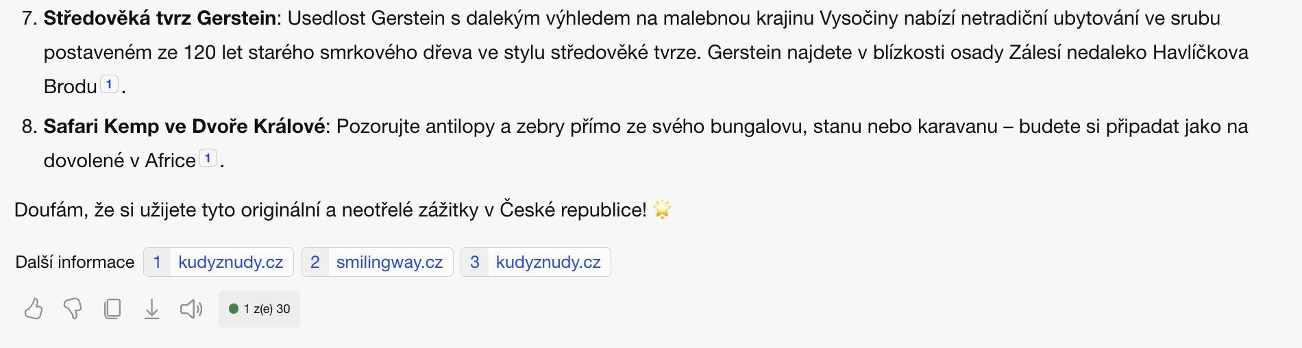 Netradiční místa v ČR podle Copilota