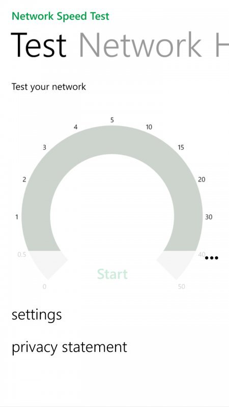 Network Speed Test