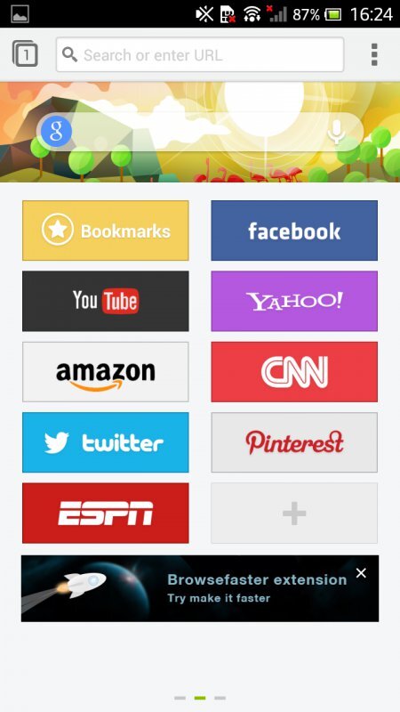 Next Browser for Android