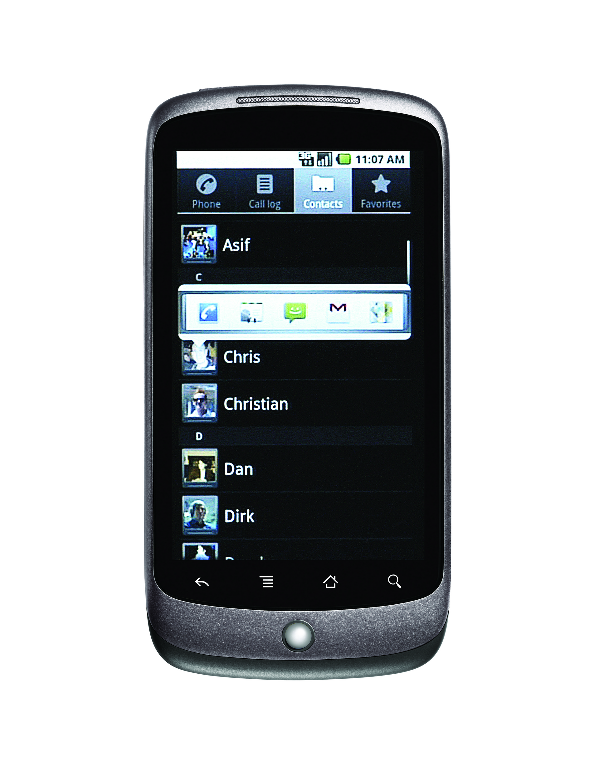 Nexus One: první Google telefon je tady 