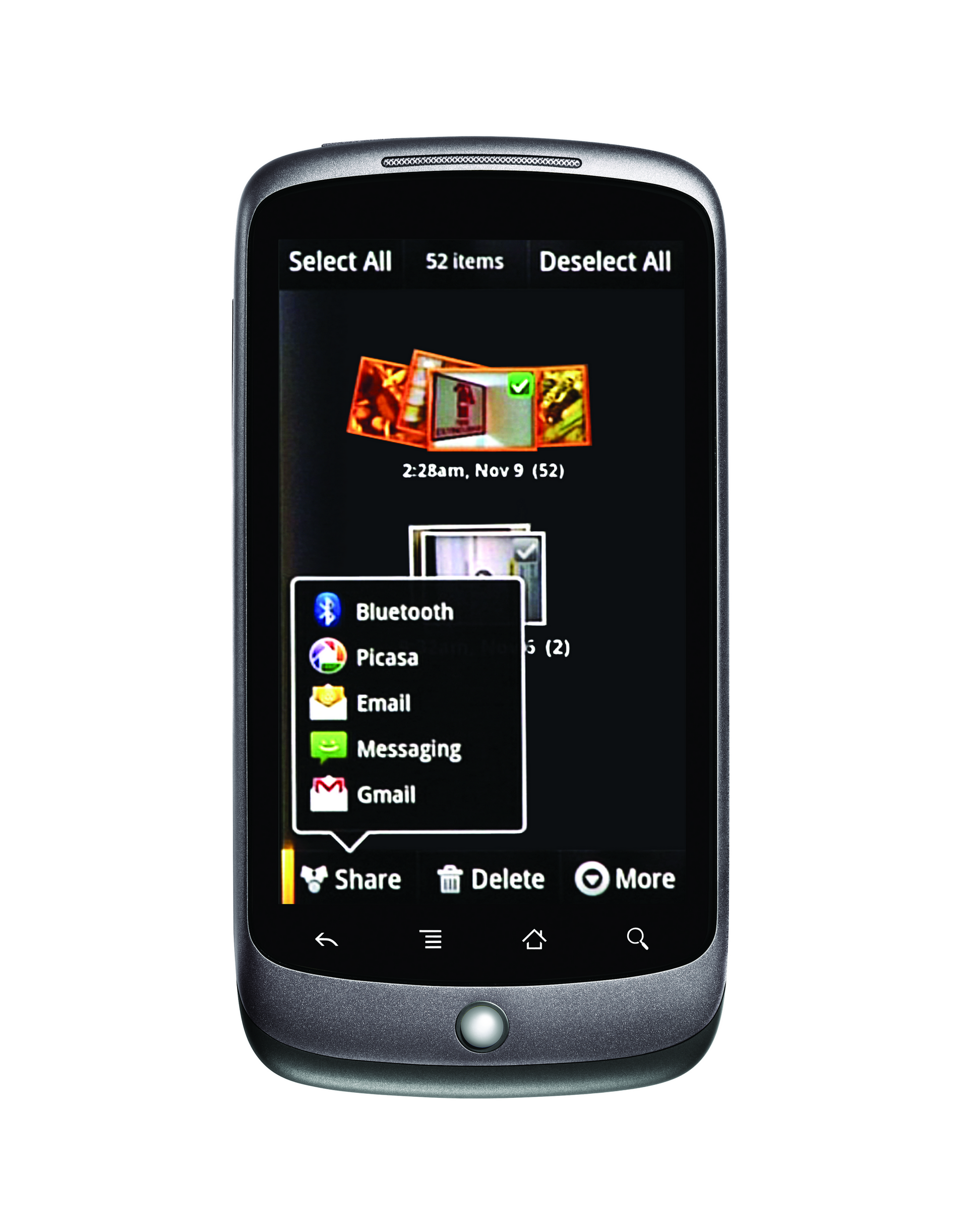 Nexus One: první Google telefon je tady 