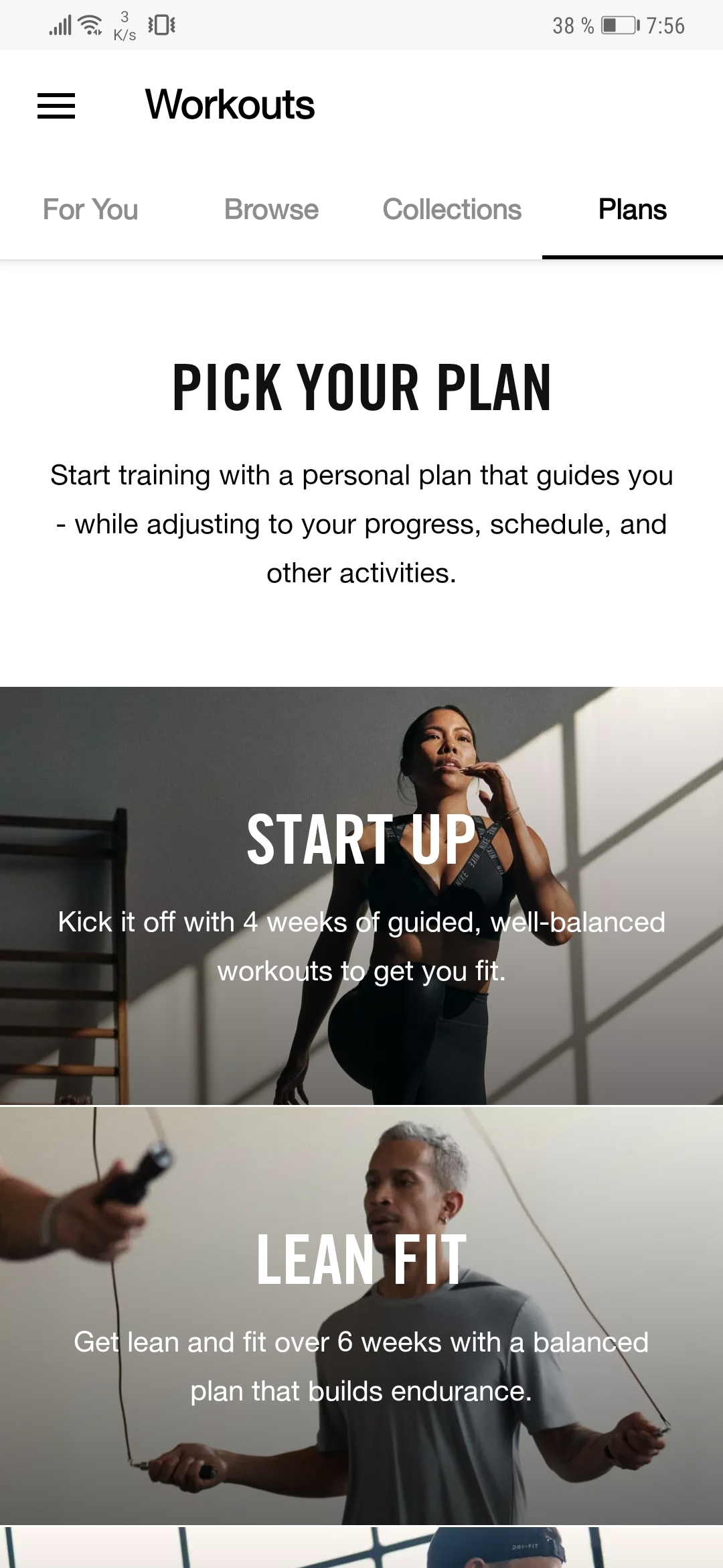 NIKE+ TRAINING CLUB