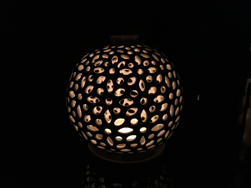 noční interiérová fotka iPhone 6s