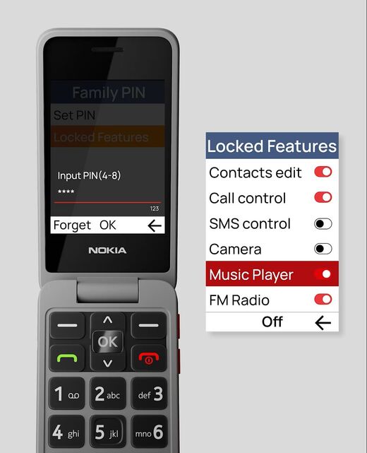 Nokia 2360 Flip