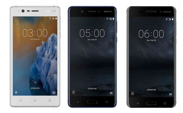 Nokia 3, 5 a 6