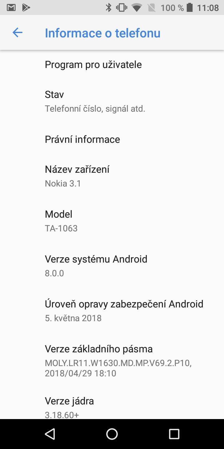 Nokia 3.1
