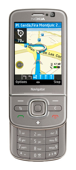 Nokia 6710 Navigator: navigace do kapsy