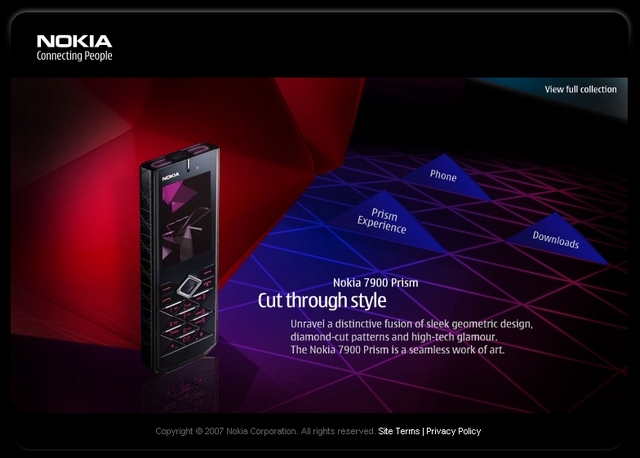 Nokia 7900 Prism: extravagance, styl a OLED displej