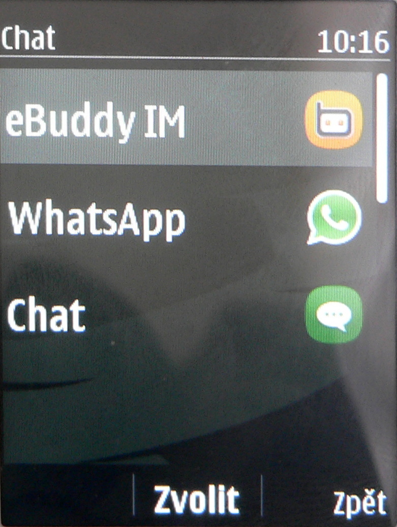 Nokia Asha 206 - chat