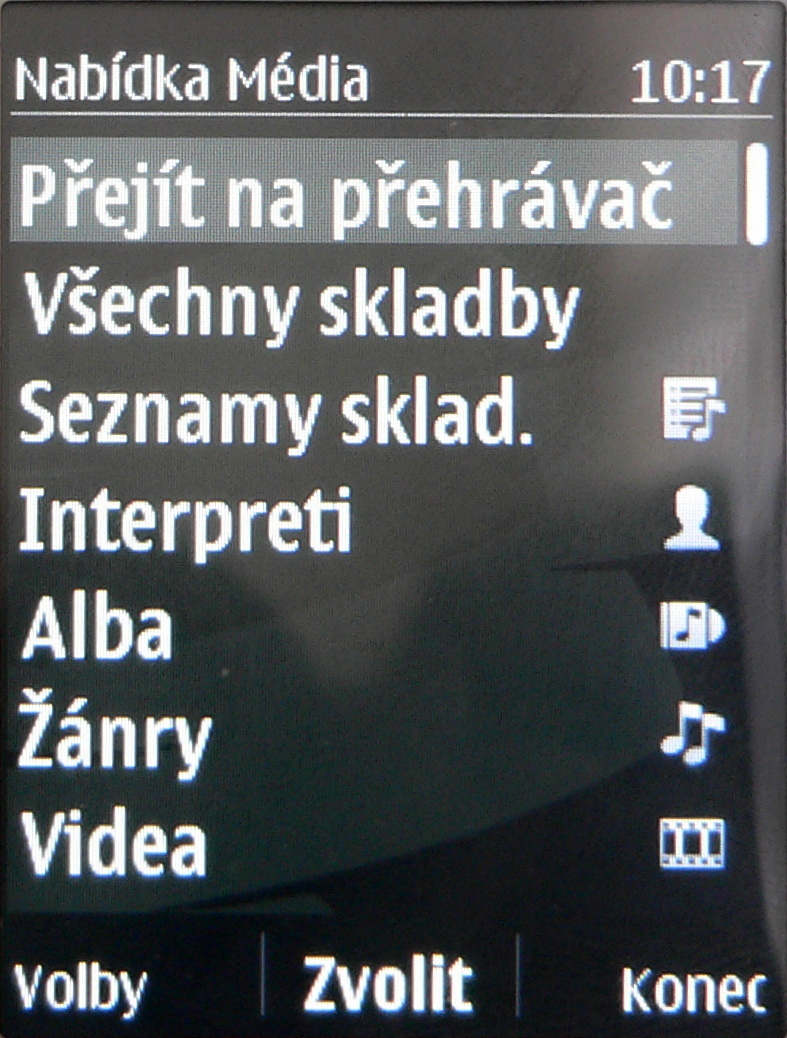 Nokia Asha 206 - hudba