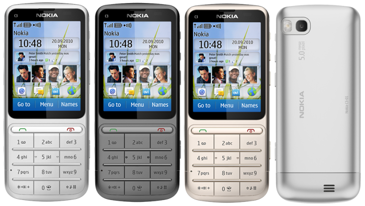 Nokia C3-01 Touch and Type
