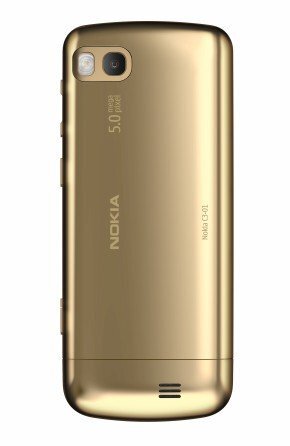 Nokia C3-01 Touch and Type gold edition